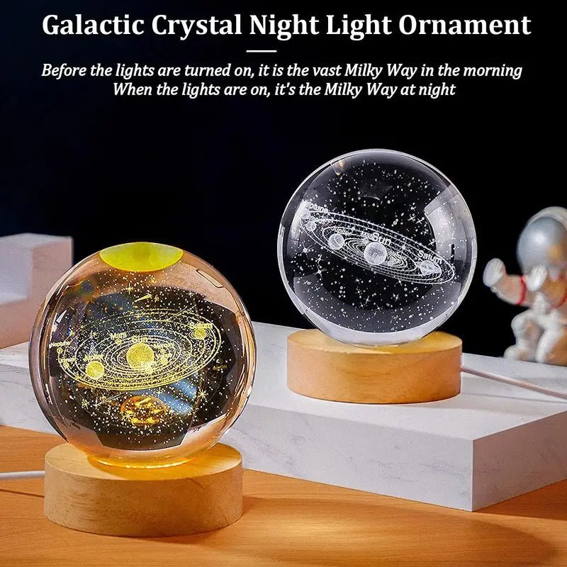 LED Galaxy Crystal Ball - Sanditools Home&Decor