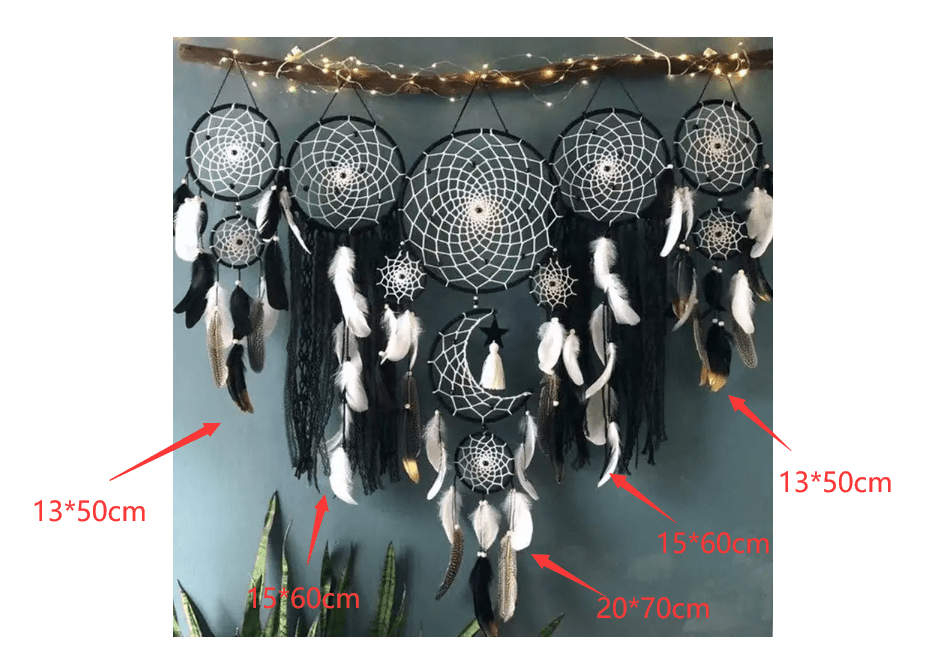 5pcs/set Boho Macrame Dream Catchers - Sanditools Home&Decor