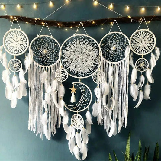 5pcs/set Boho Macrame Dream Catchers - Sanditools Home&Decor