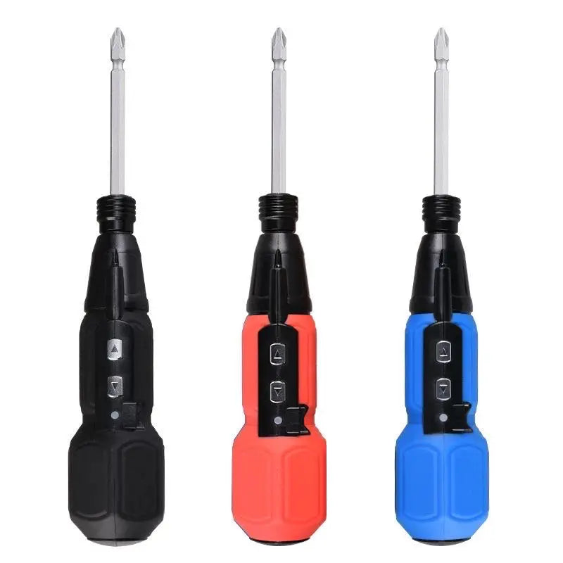 Maizhe Rechargeable Electric&Manual Duo Screwdriver 3.6V Cordless Mini Power Tool with LED Light for DIY Household