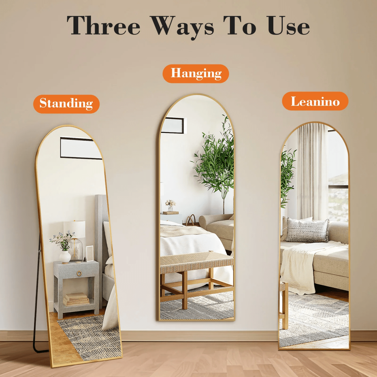 Full Length Mirror for walls - Sanditools Home&Decor