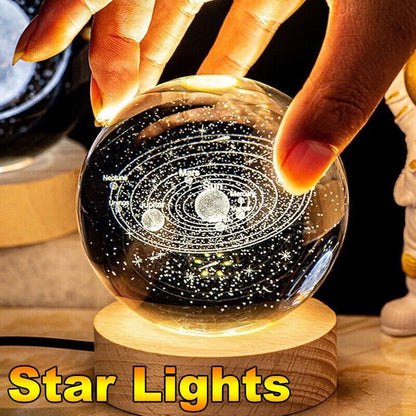 LED Galaxy Crystal Ball - Sanditools Home&Decor