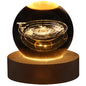 USB, LED Galaxy Crystal Ball Night Light - SandiTools