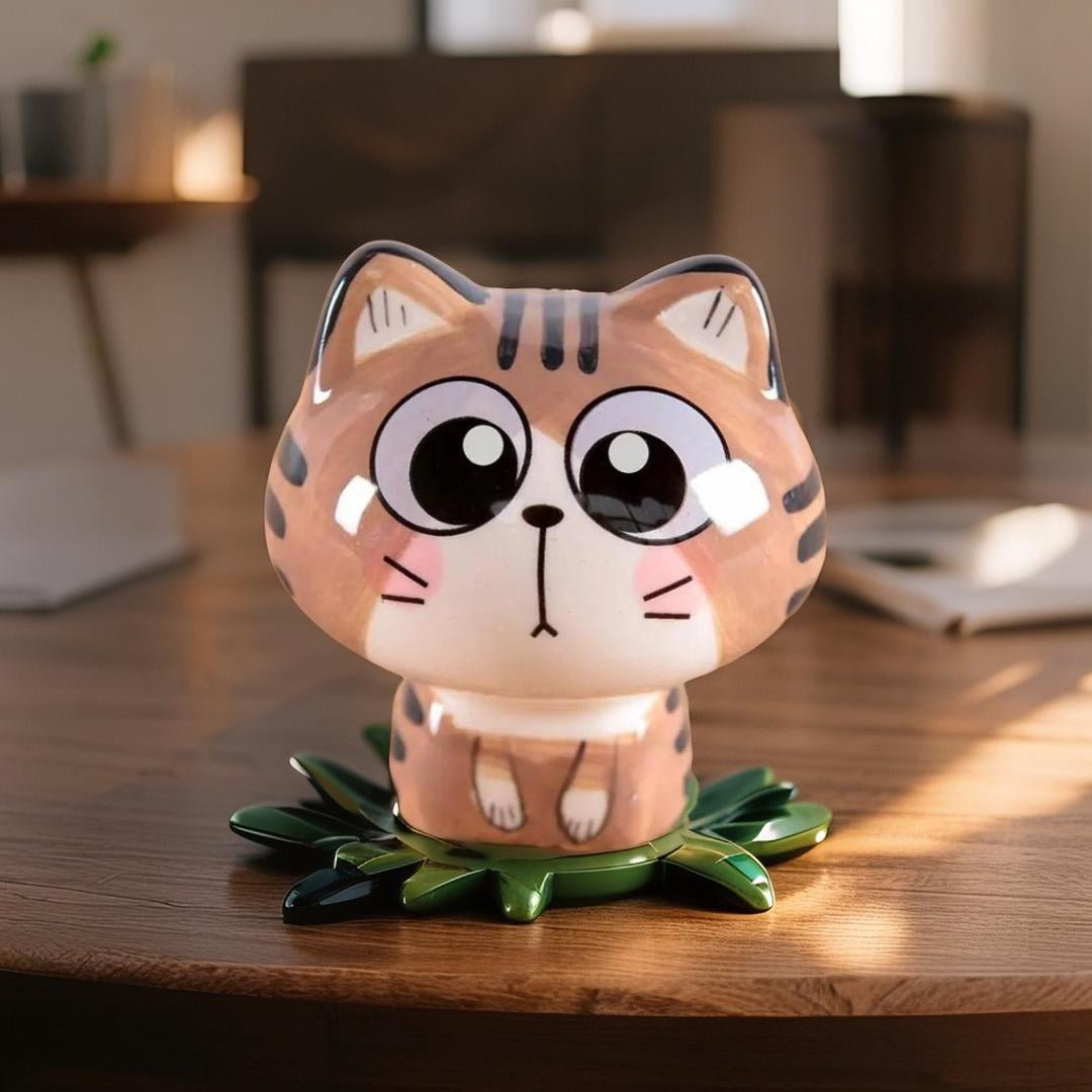 porcelain cat figurines for collectors - Sanditools Home&Decor