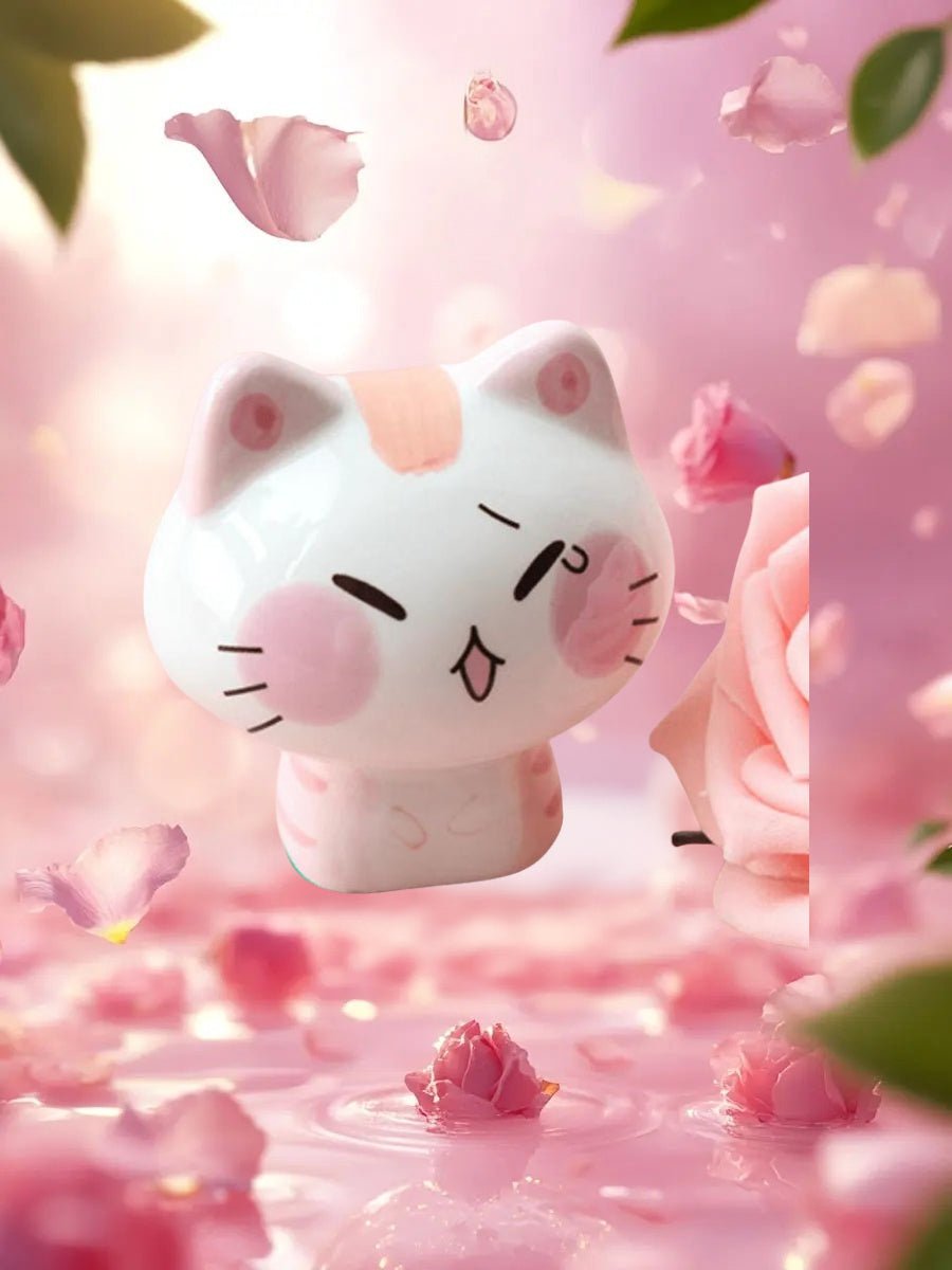 porcelain cat figurines for collectors - Sanditools Home&Decor