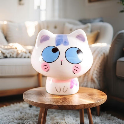 porcelain cat figurines for collectors - Sanditools Home&Decor